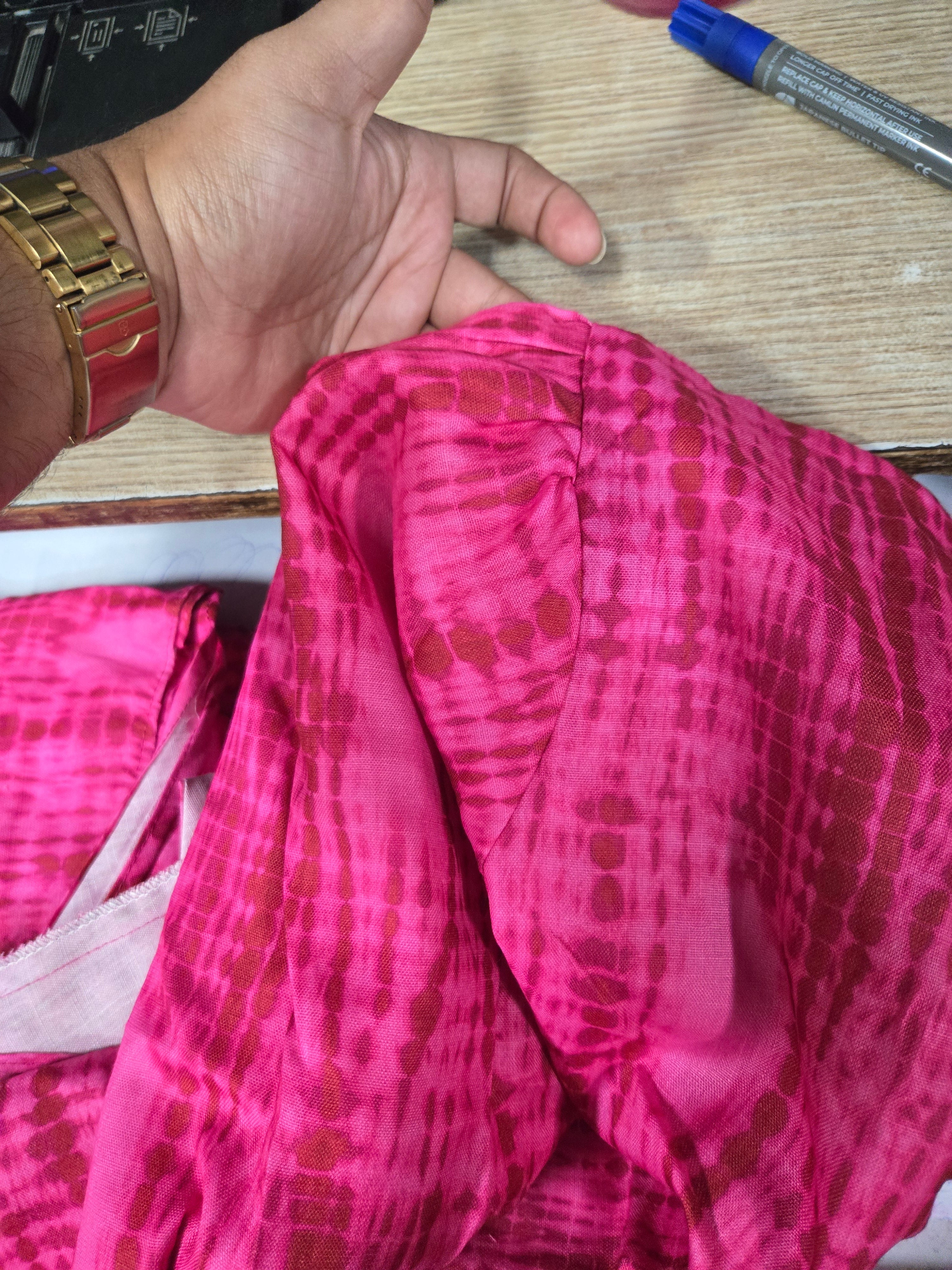 SHIBORI PINK SET