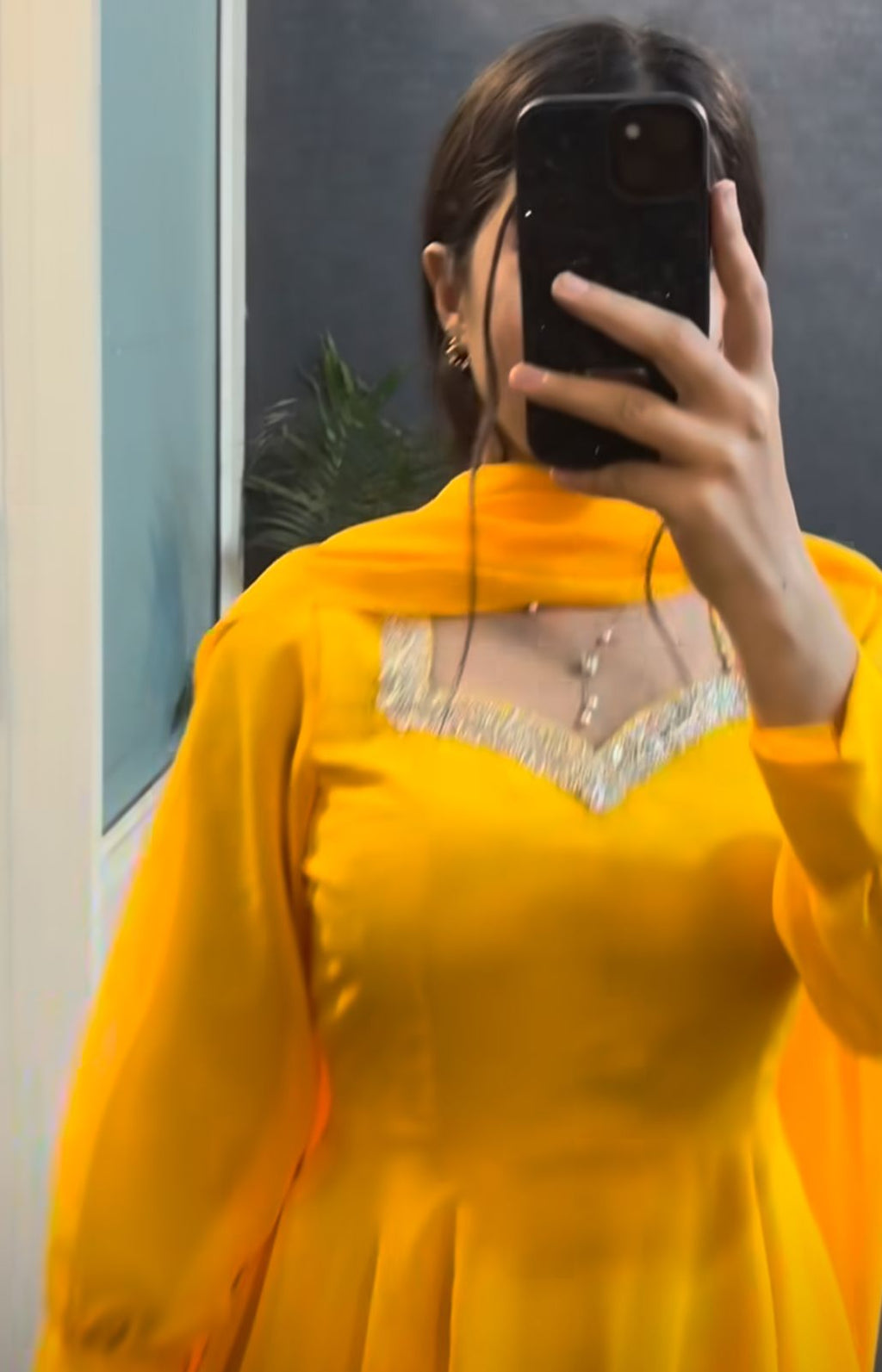 (B)Haldi top n duppta set laila