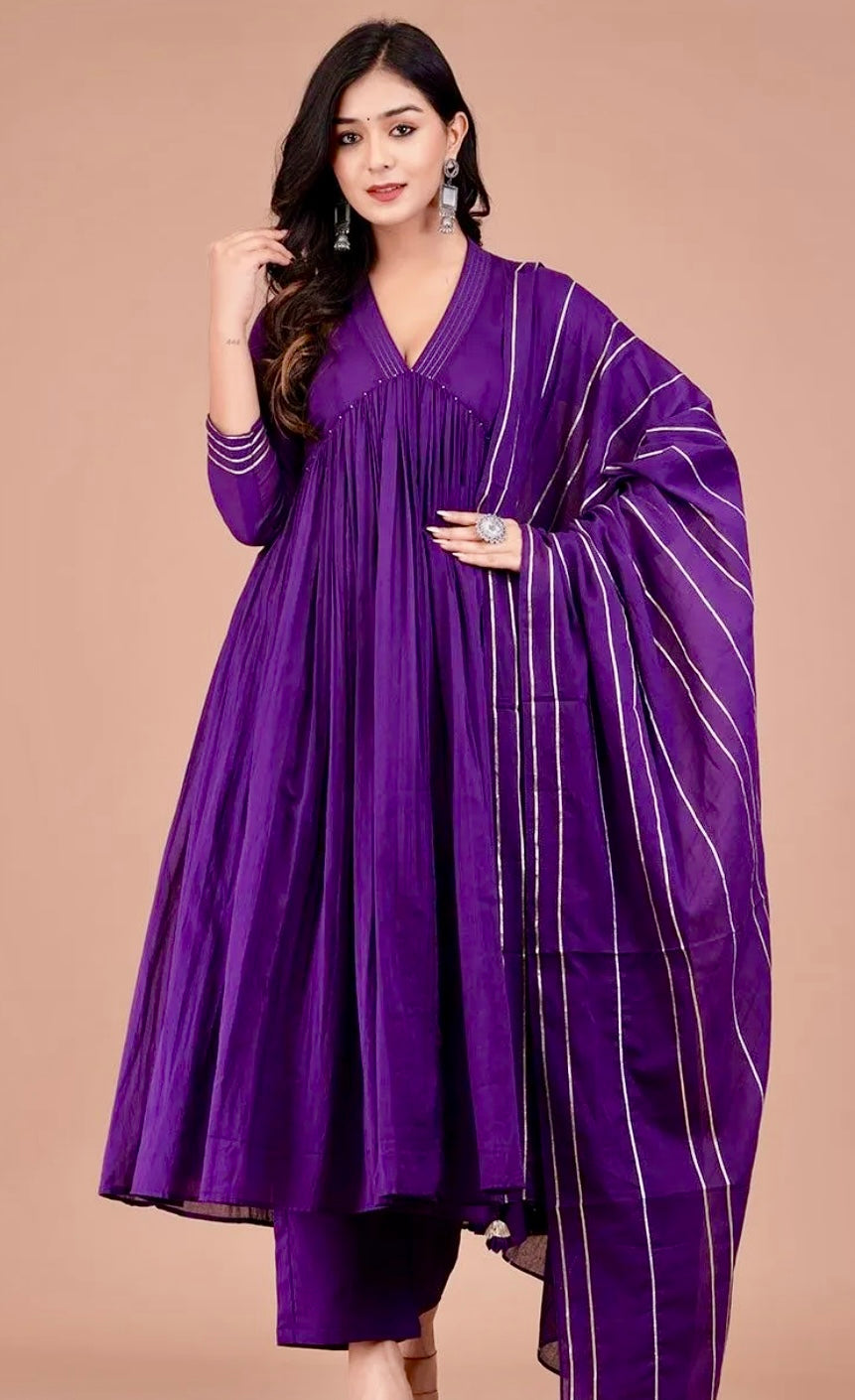 A4 Blue berry set laila