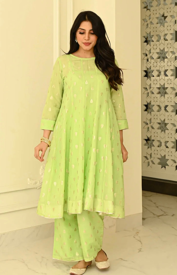 (GEET) COTTON SET GREEN gigi
