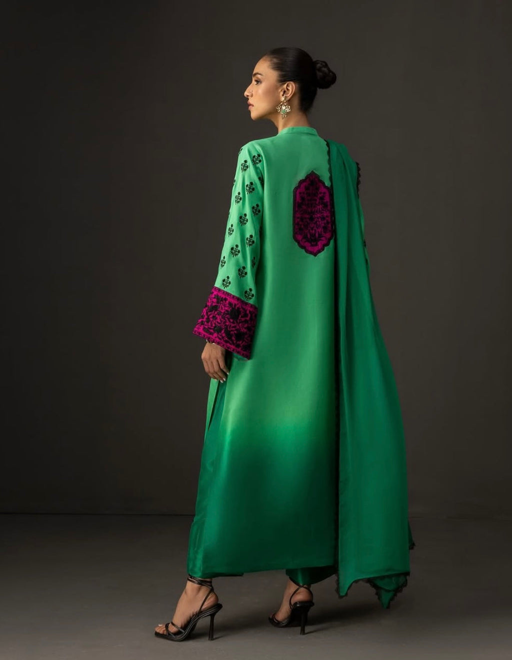 SULA AUMBRE GREEN 3pcs set