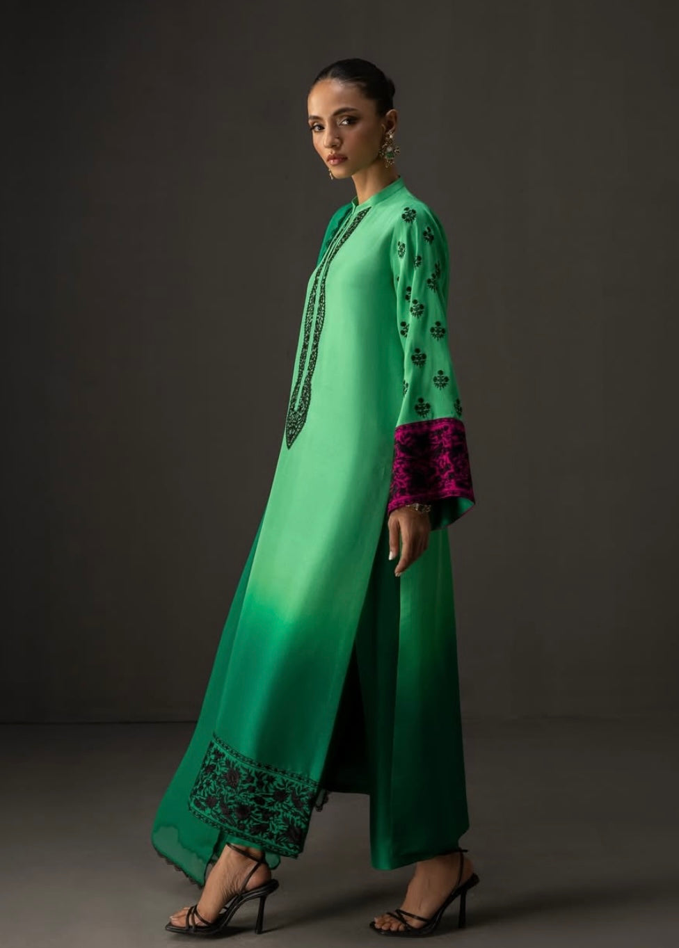 SULA AUMBRE GREEN 3pcs set
