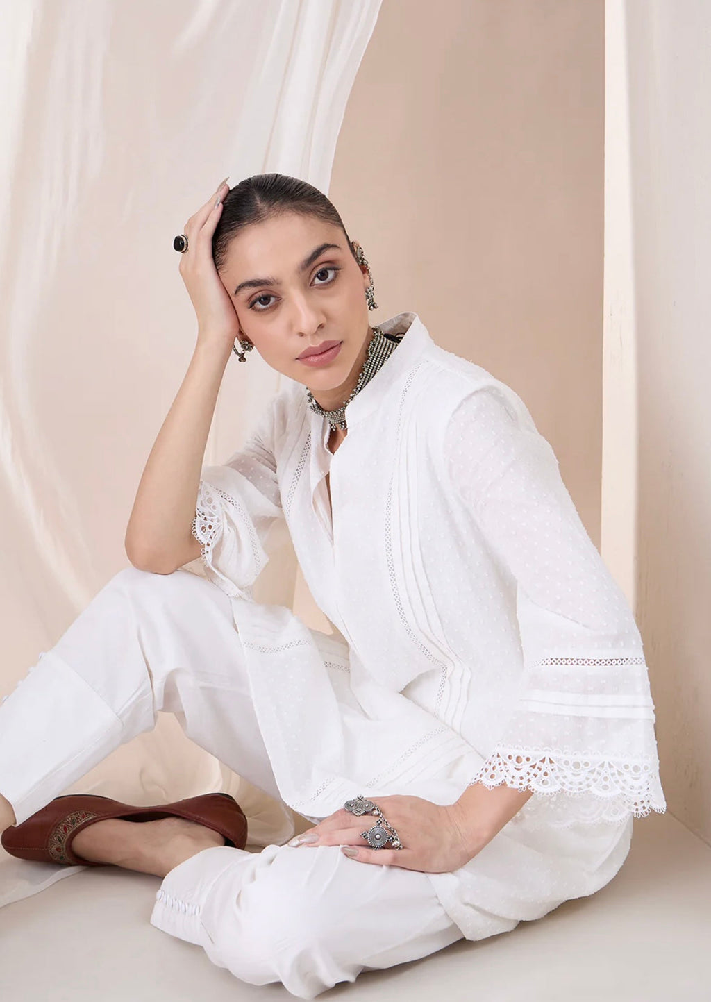 (NIMI) WHITE SET