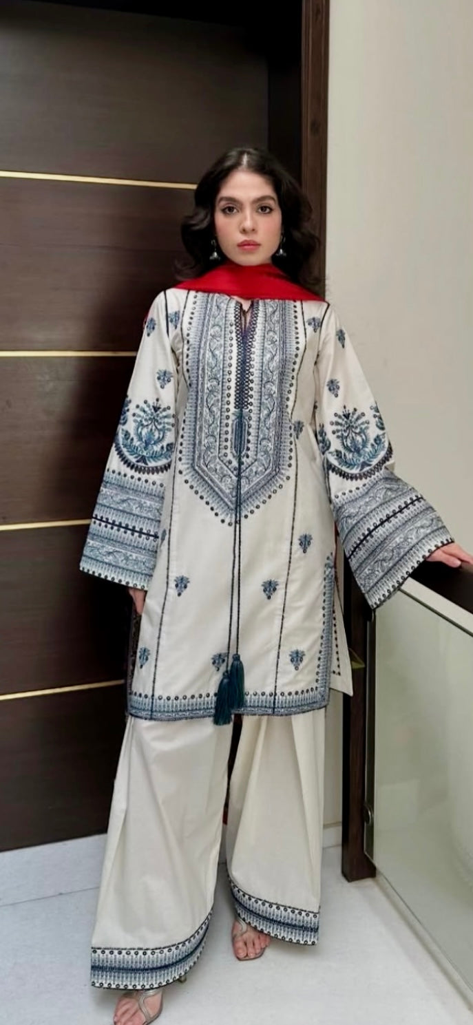 Blue white 3pcs set