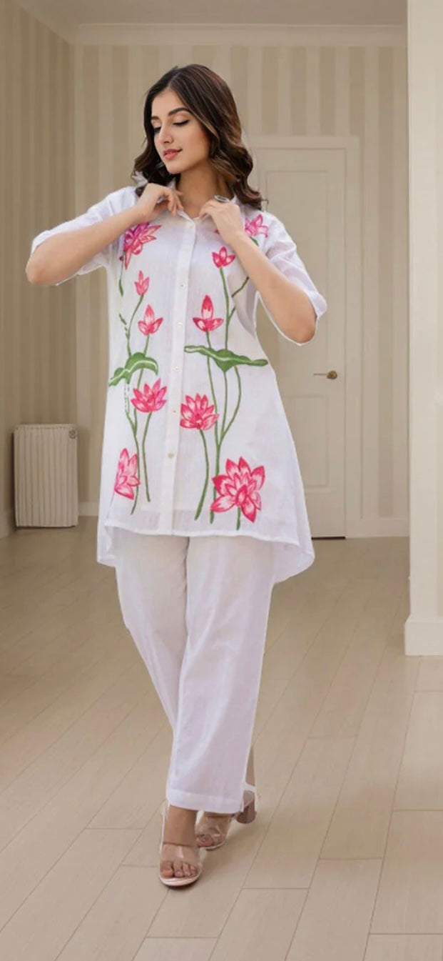 jaipur rose WHITE set PINI