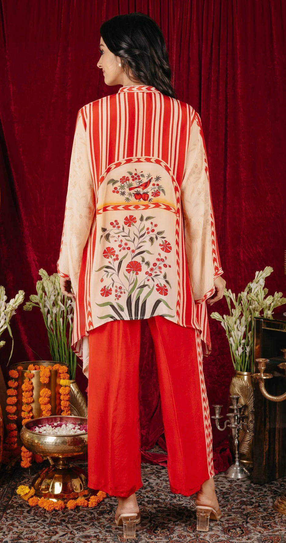 AFGAN ROSE  set PINI
