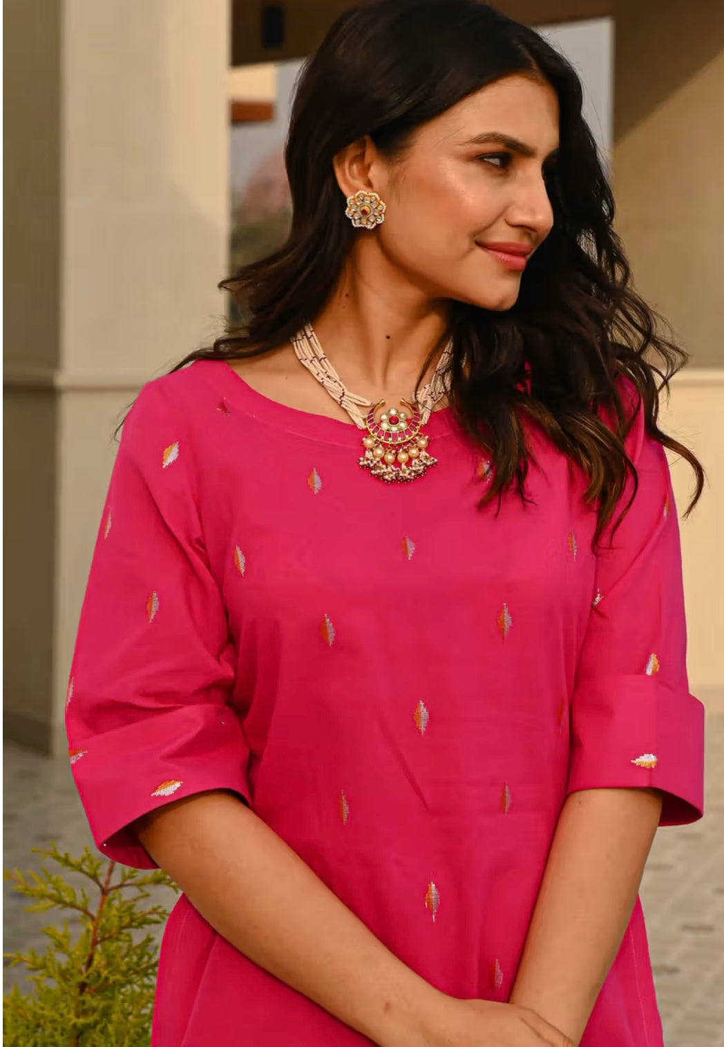 (GEET) COTTON SET PINK gigi