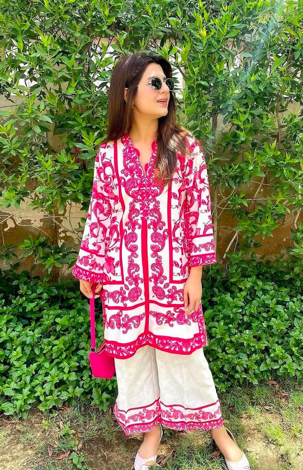 (LULU)  pink CO ORD SET pini