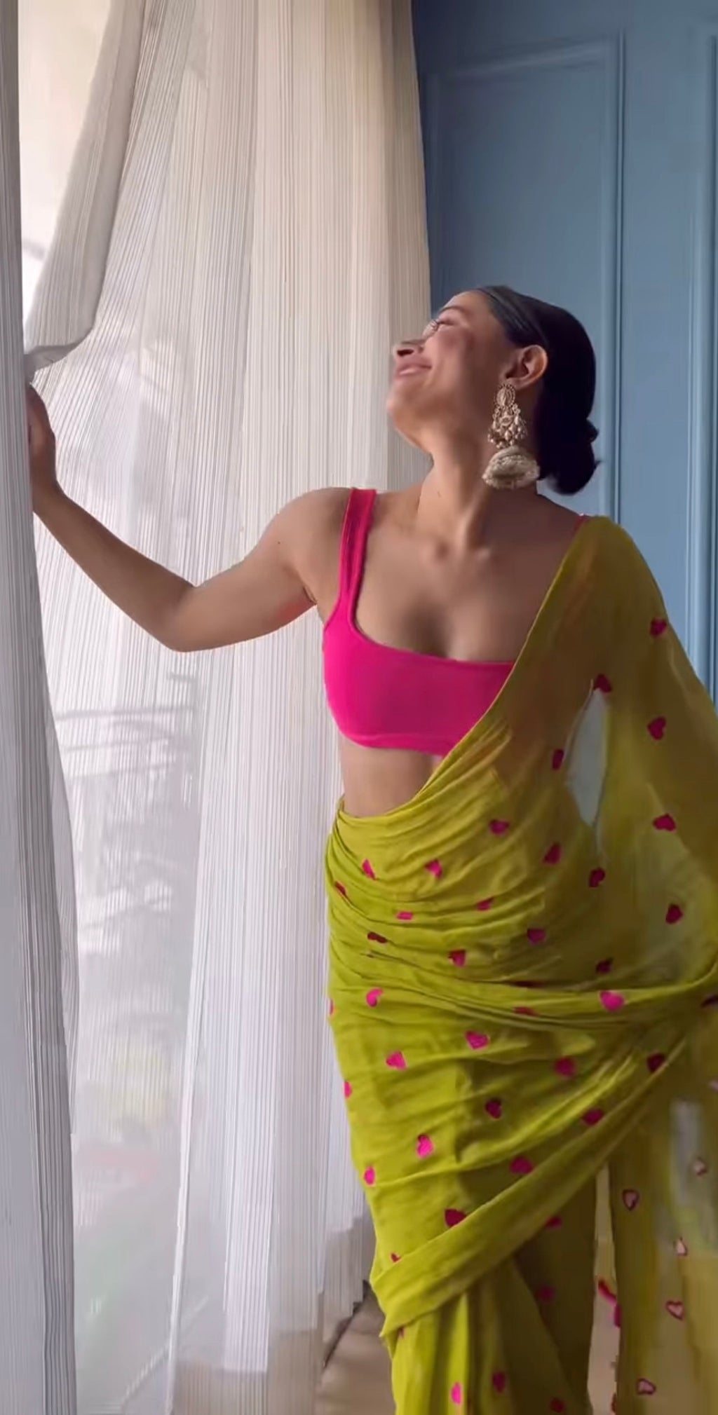 DA SAREE (DILL) green