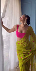 DA SAREE (DILL) green