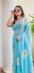 DA SAREE blue
