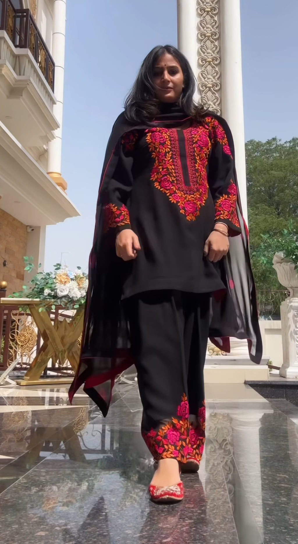 ALISHA 3pcs set black