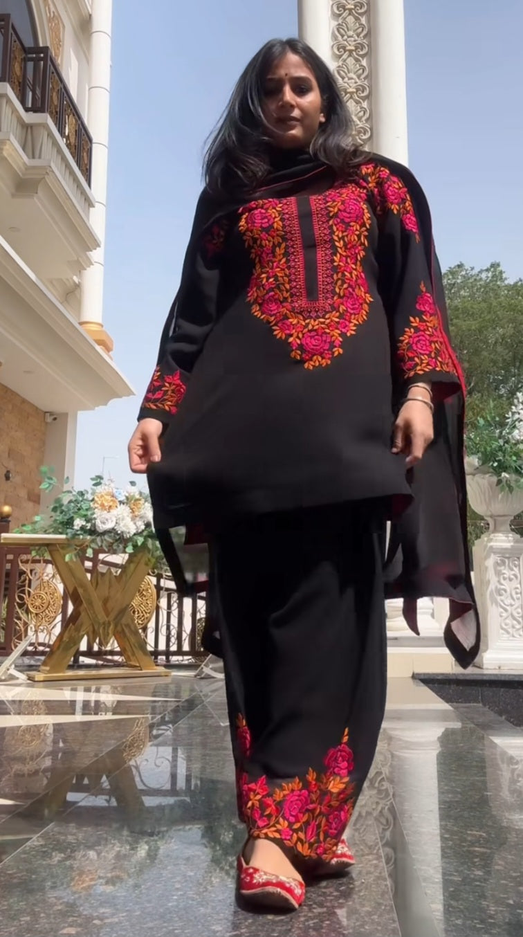 ALISHA 3pcs set black