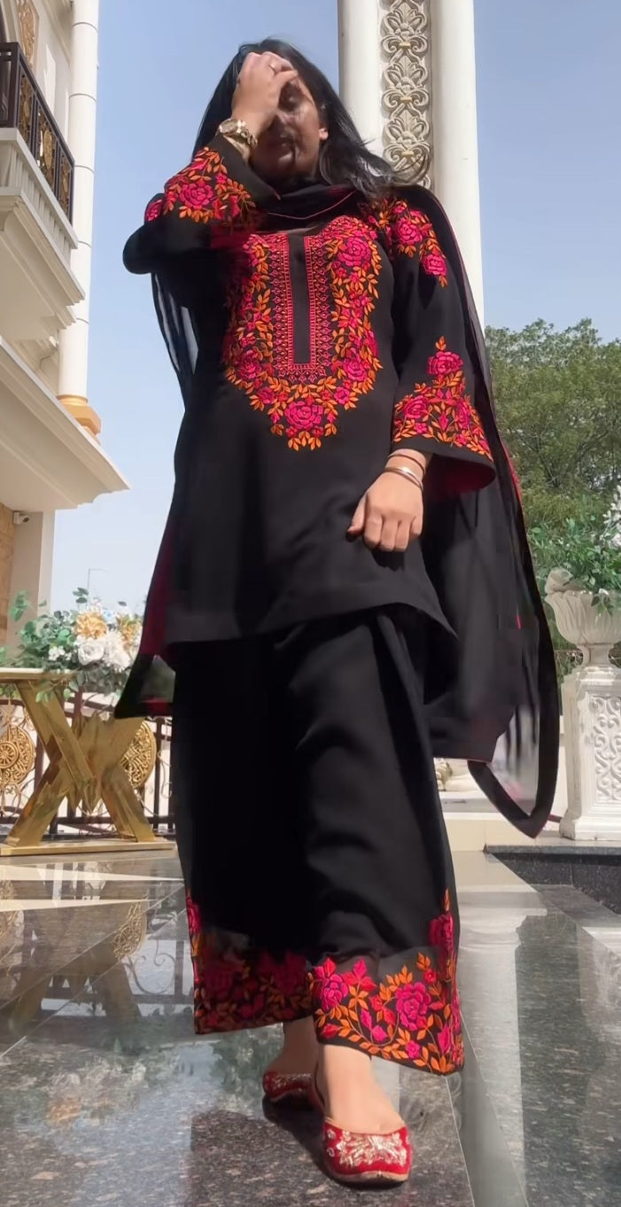 ALISHA 3pcs set black