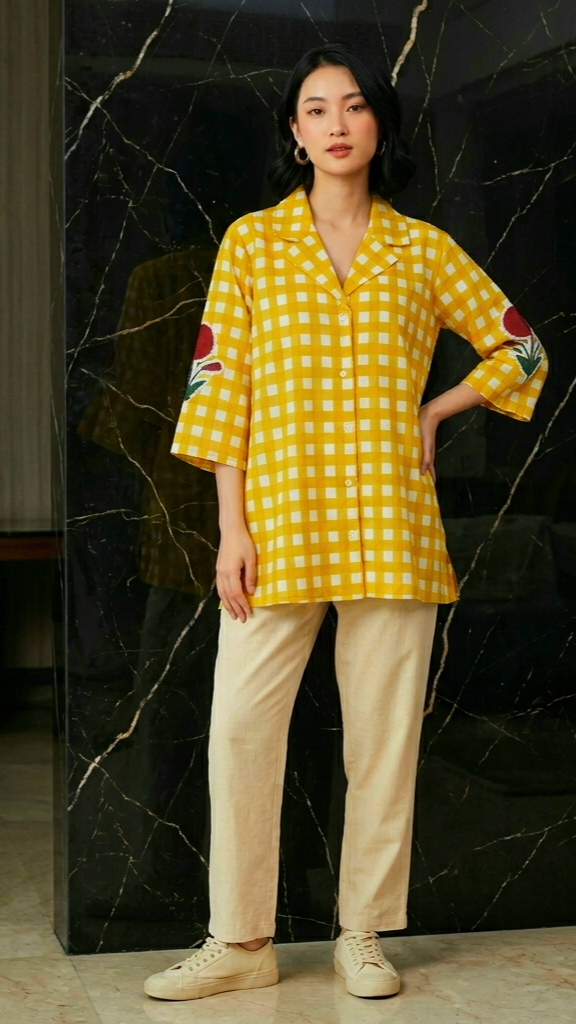 Zen yellow  SHIRT