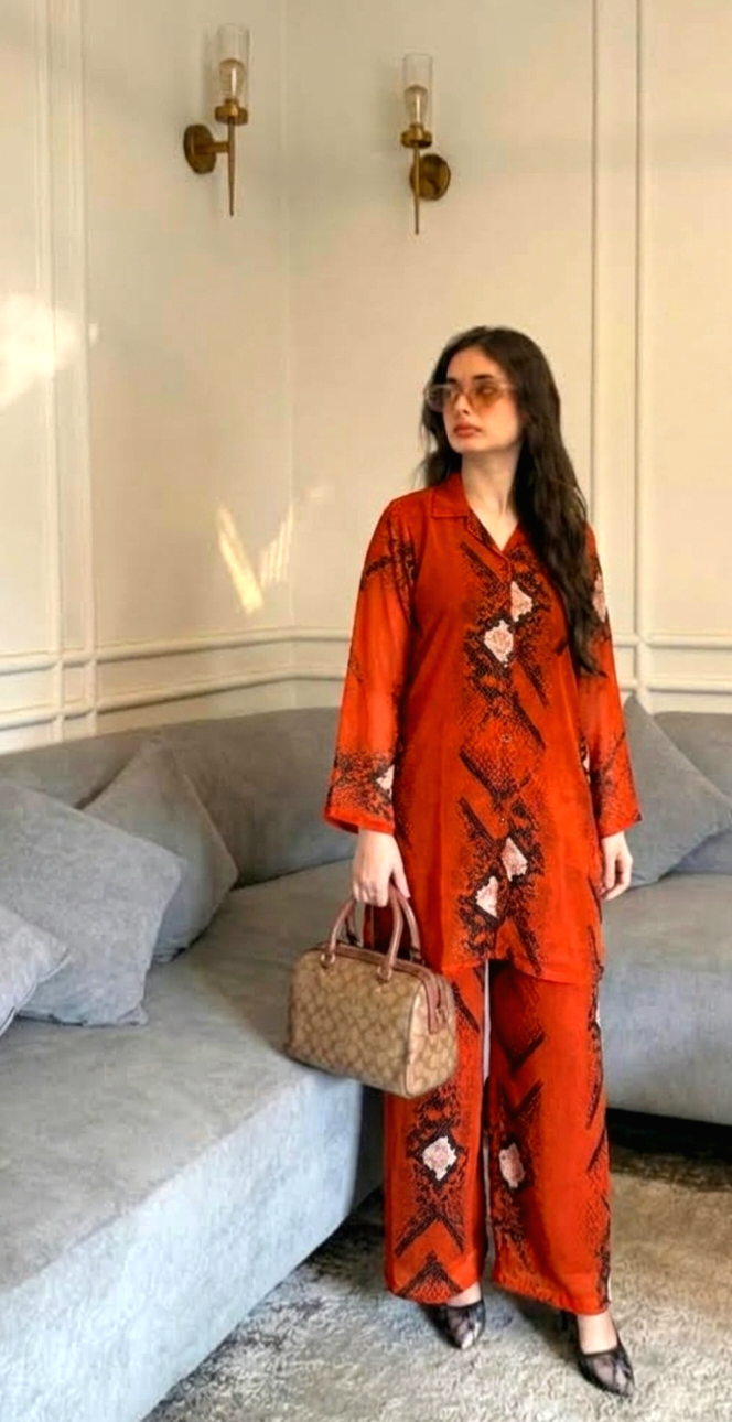 GG red python co-ord set