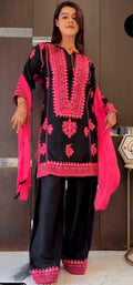 Boomer kurta set 3pcs set. black