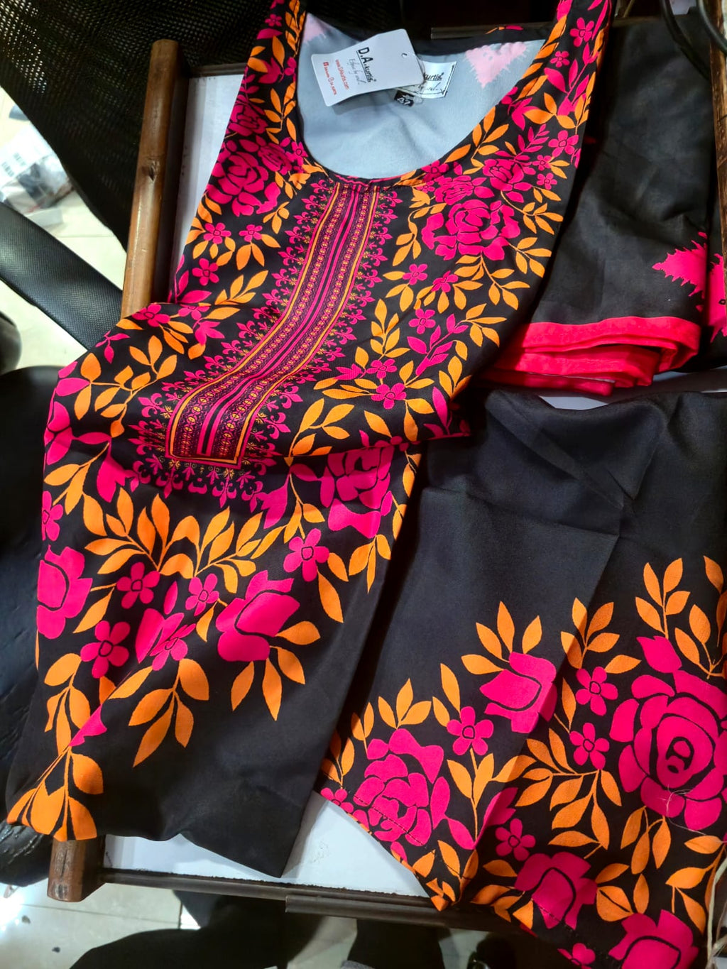 ALISHA 3pcs set black