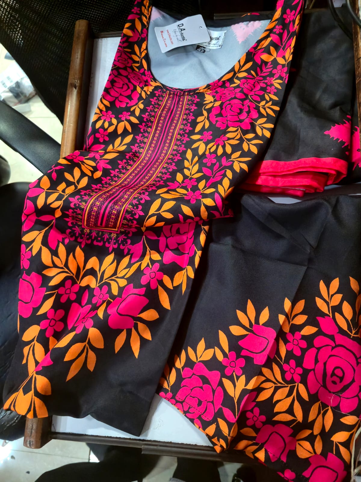 ALISHA 3pcs set black