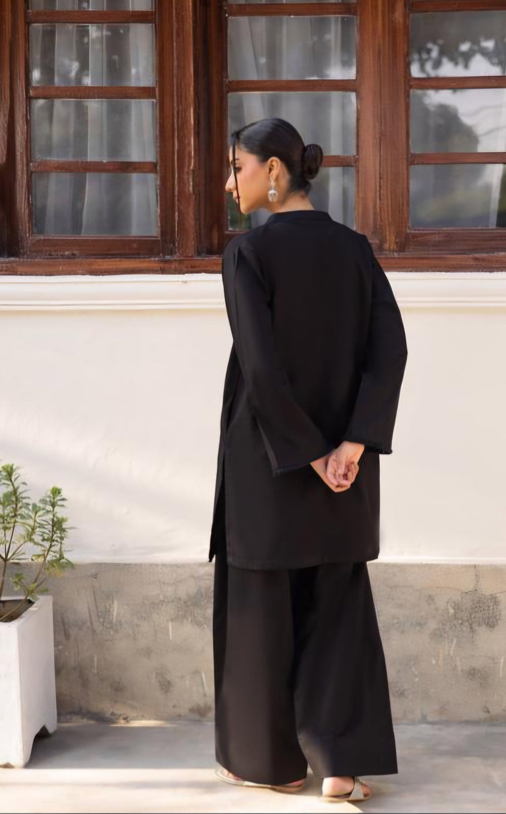 Chand tara BLACK  co-ord set