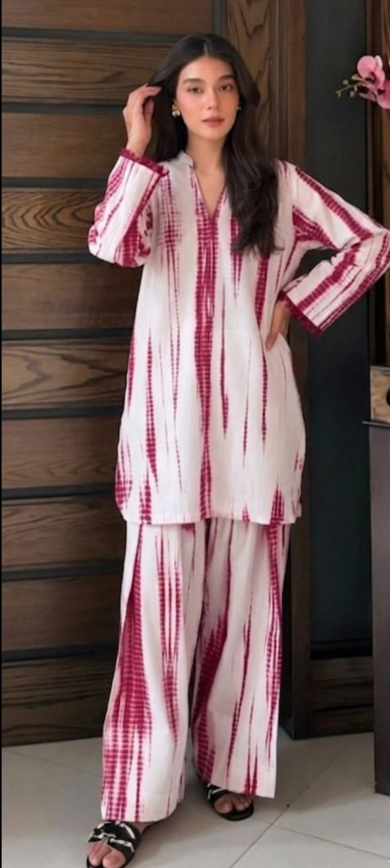 SHIBORI SET pink