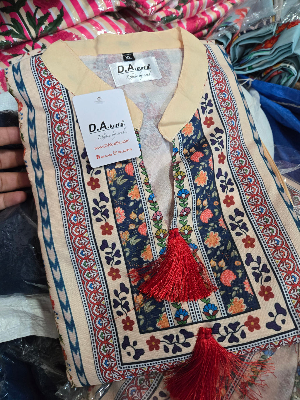mugal buti print 3pcs set