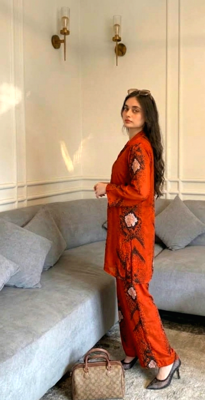 GG red python co-ord set