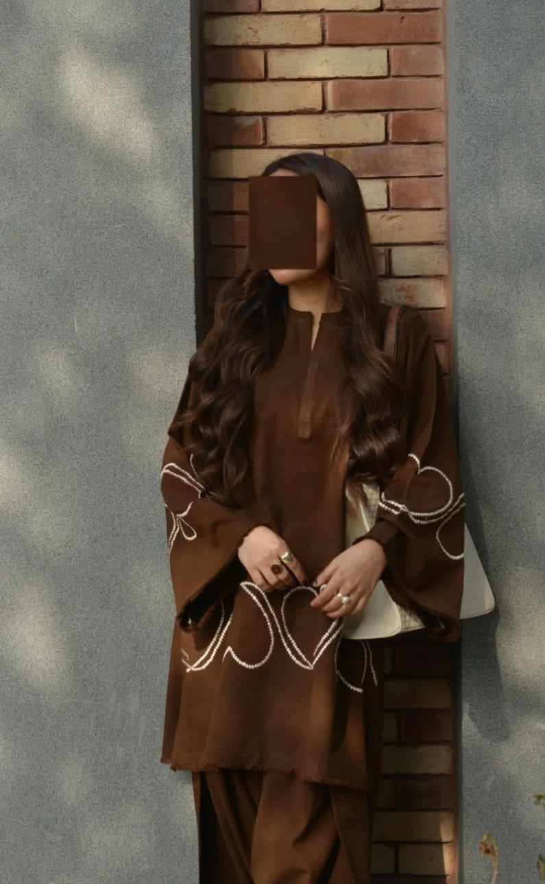 Ishara heart co ord set