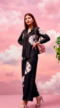 Black bean co-ord set yee