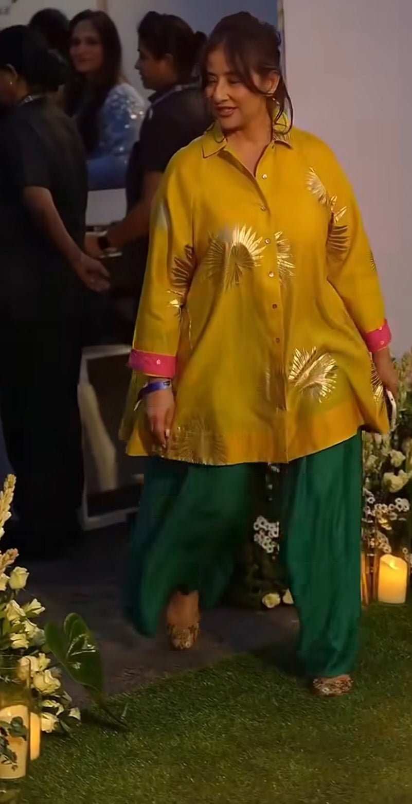 Silk manisha top n bottom set anr ad2 yee