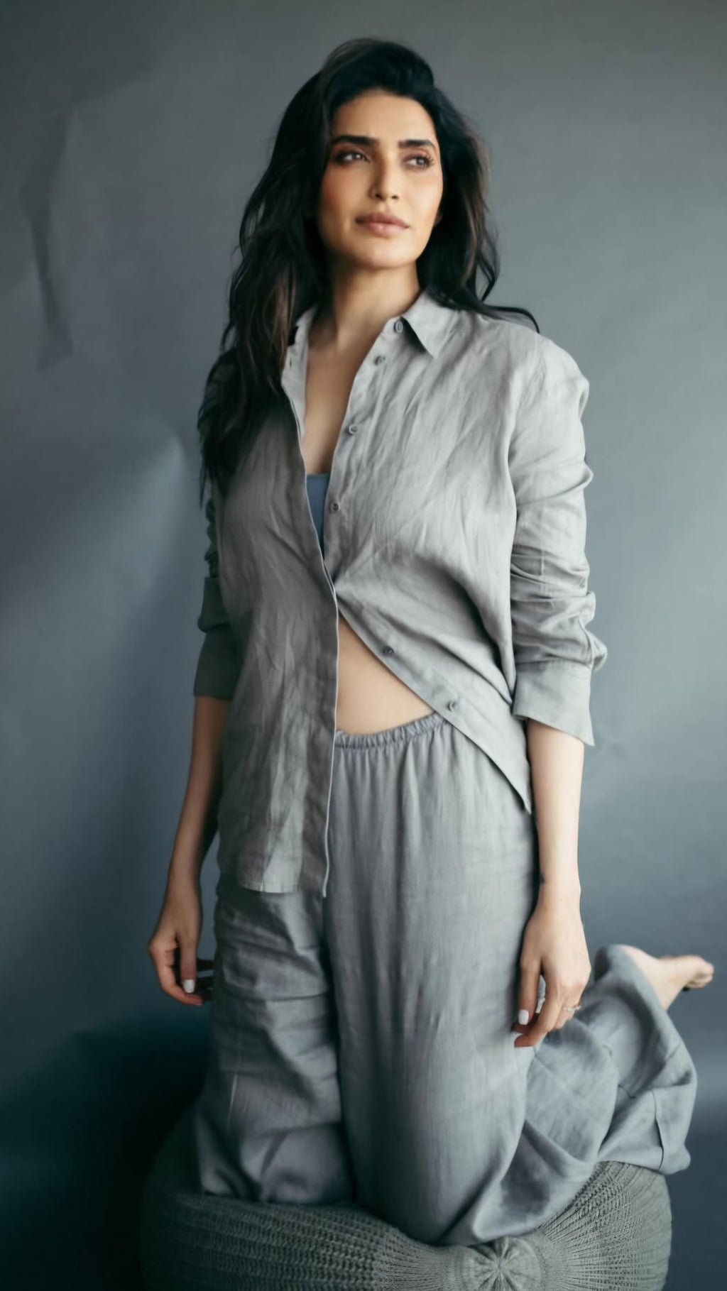 Karishma grey co-ord set