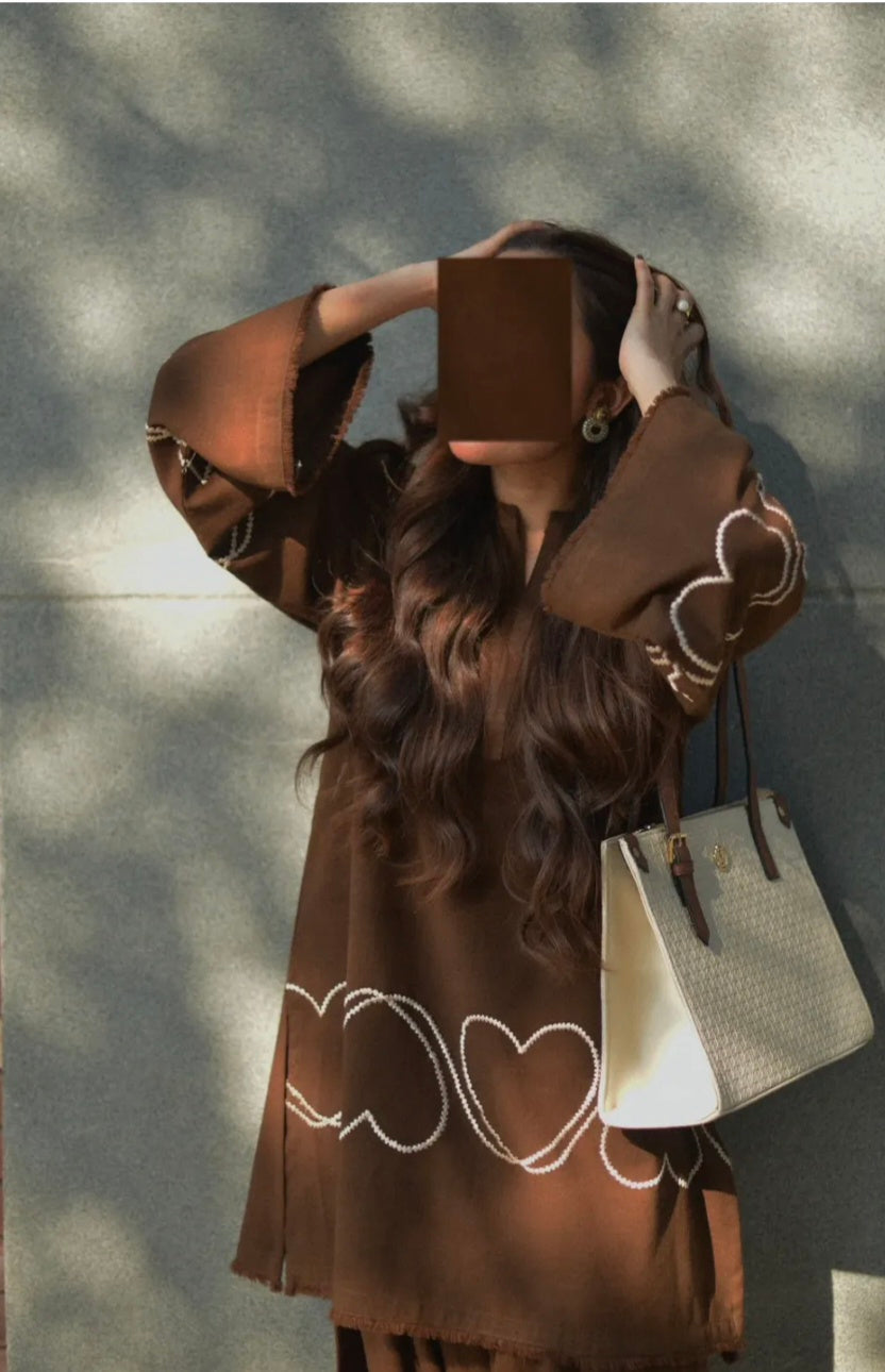 Ishara heart co ord set