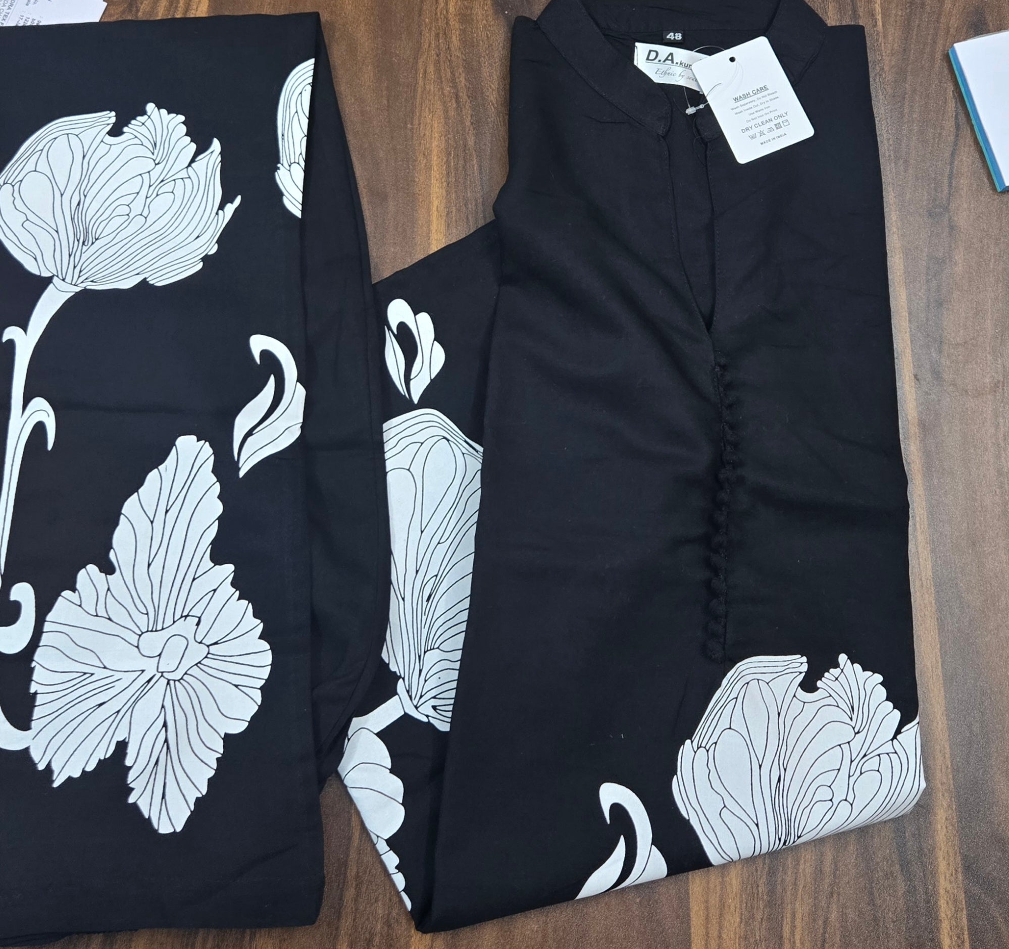 bloom black co-ord set