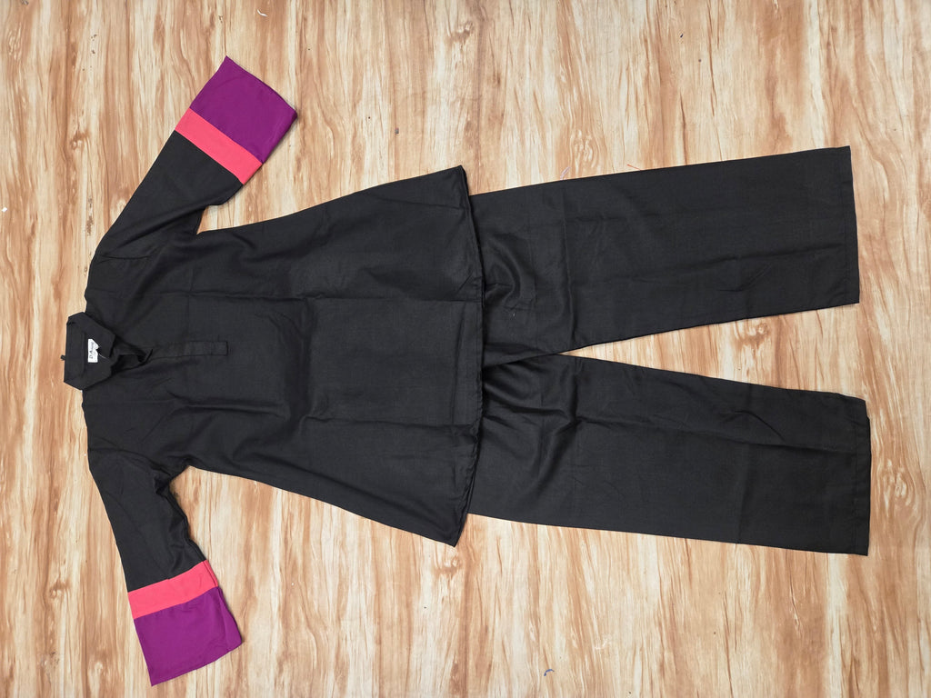 Isabela co ord set black